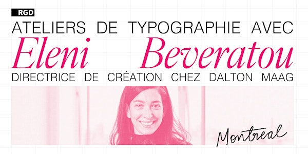 Ateliers de typographie avec Eleni Beveratou - Montréal | Collège Salette