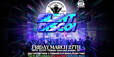Silent Disco at Resurgence Brewing Company - 3/27/26 | Resurgence Brewing Company