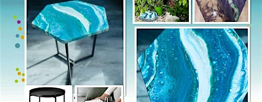 DREAM.POUR.DESIGN. -  AN ALL ABOUT RESIN WORKSHOP - PATIO TIME!! | Woodhaven Park Community Club