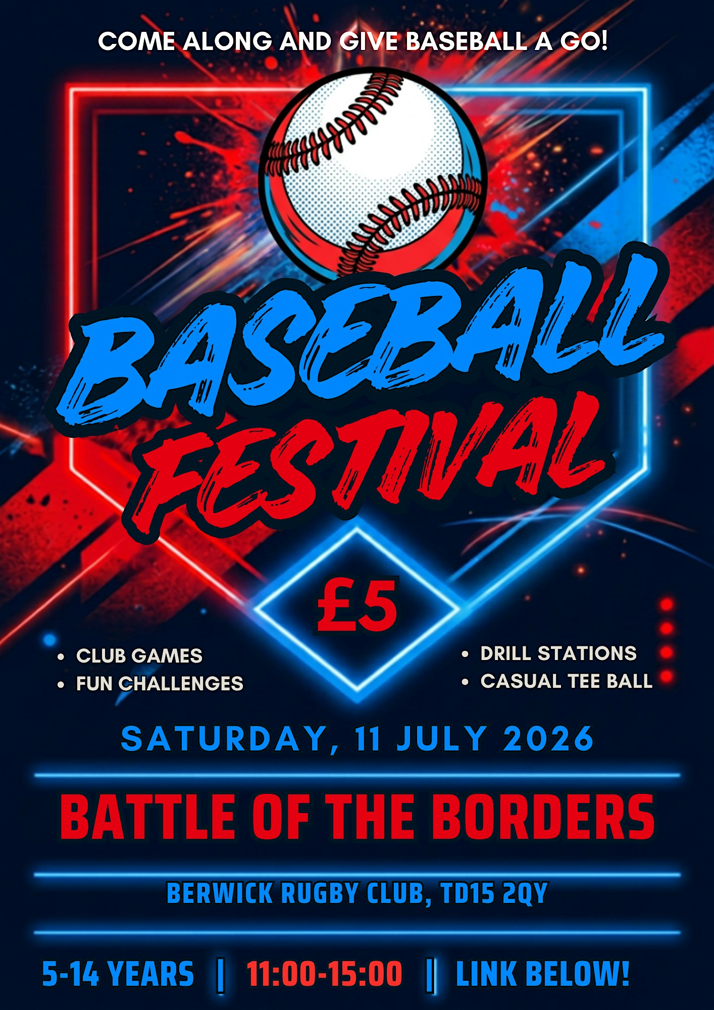 Battle of the Borders Baseball Festival | Berwick Rugby Football Club