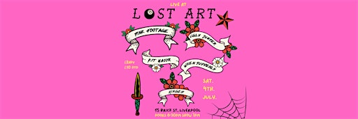 STRANGE BUNNY PRESENTS... LIVE AT LOST ART | Lost Art