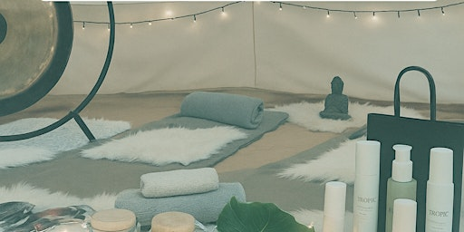 Pamper - Pause - Peace.    A Soothing Sound Bath with Tropic Facial | Stubbs Copse Woodyard