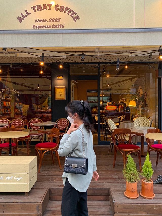 가을에 어울리는 카페,올댓커피 ☕️
