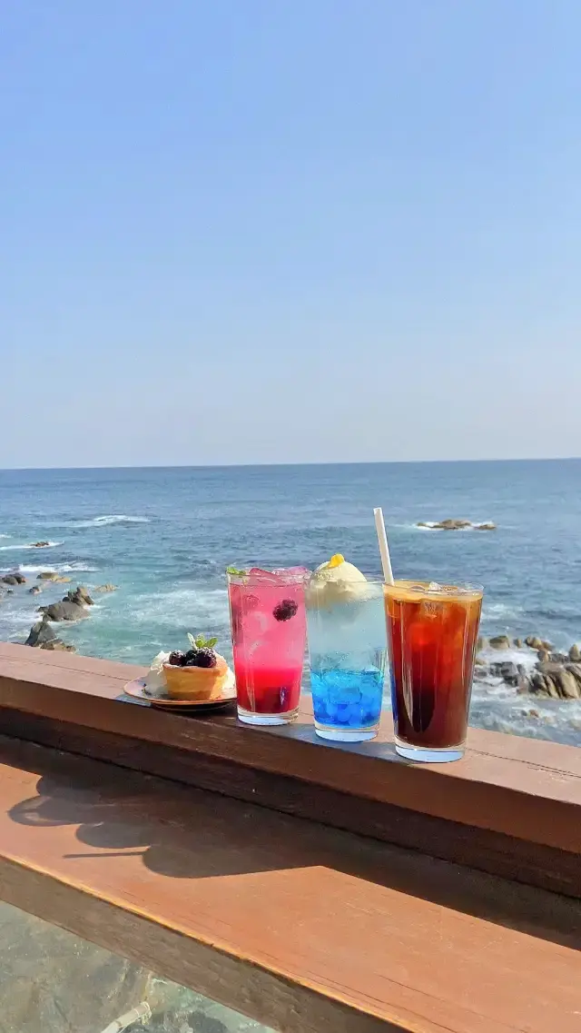 주문진 바다가 보이는 뷰좋은카페 커피바다 🌊