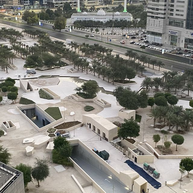 Skyscrapers @ Abu Dhabi open balcony view 