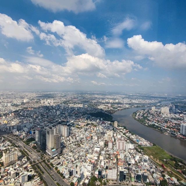 Stunning View of Saigon River and Surrounding