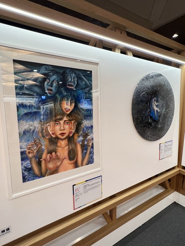 🎨🧑🏻‍🎨👨‍🎨九龍倉全港中學生繪畫比賽展覽  