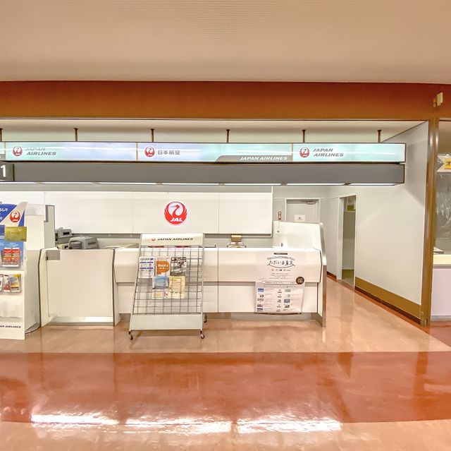 帯広空港の1階の様子