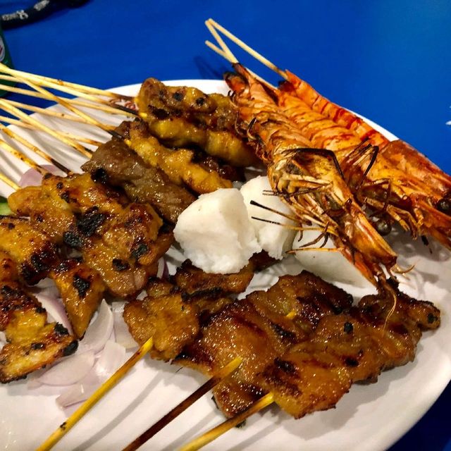 Satay by the way