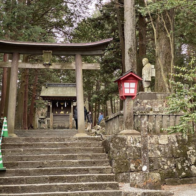 冨士北口登山本道と祖霊社