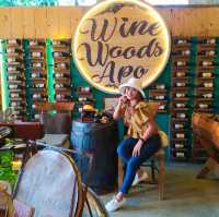 🍷 wine it up at Wine Woods Apo