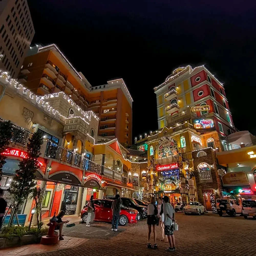【沖縄 北谷】綺麗✨夜のアメリカンビレッジ