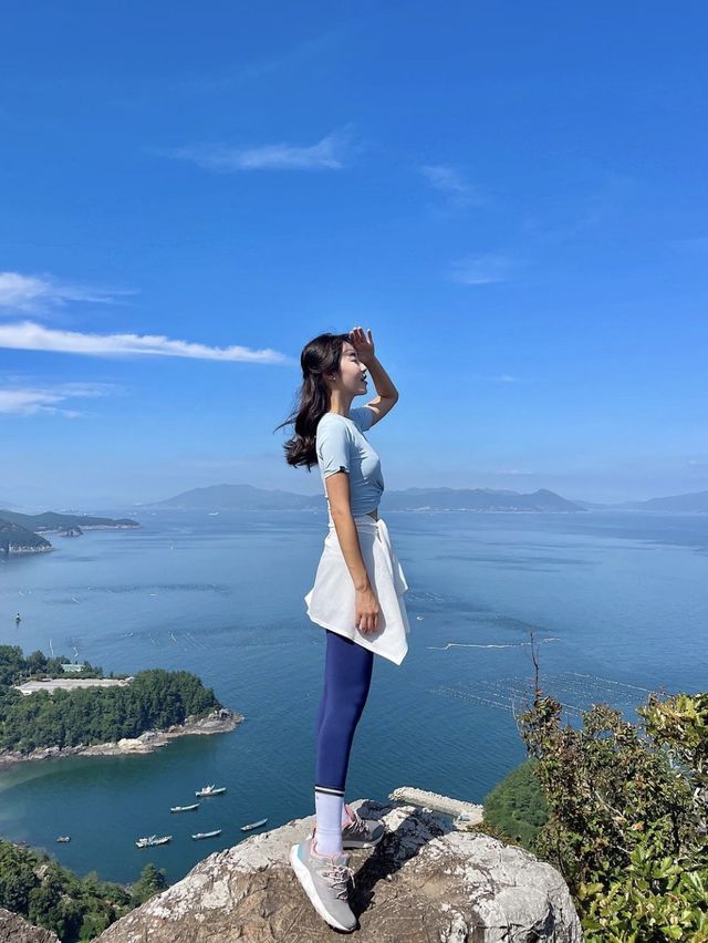 바다를 한눈에 내려다볼 수 있는 여수 뷰맛집💙