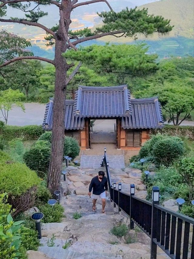 지리산뷰가 아름다운 한옥카페, 경남산청 방목리카페☕️⛰️