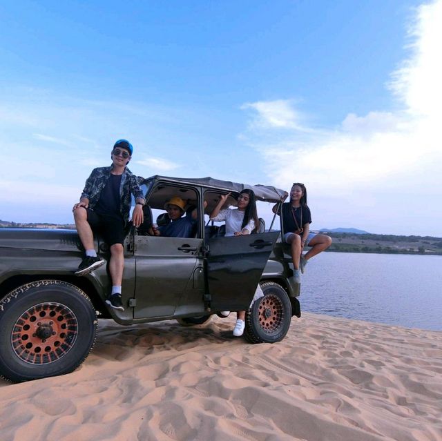 White Sand Dune Vietnam 