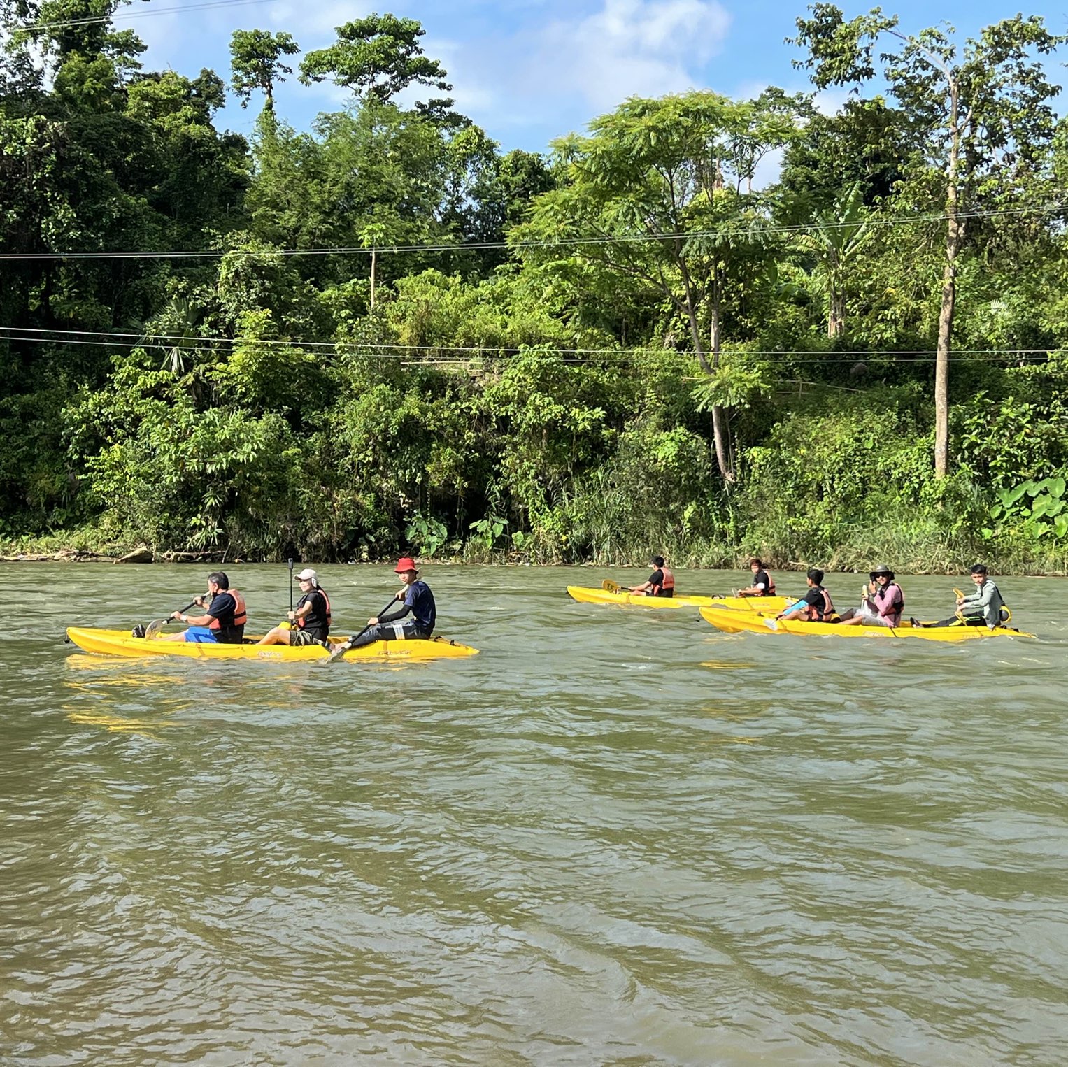 Kayaking in Song river, Vang Vieng | Trip.com Vang Vieng