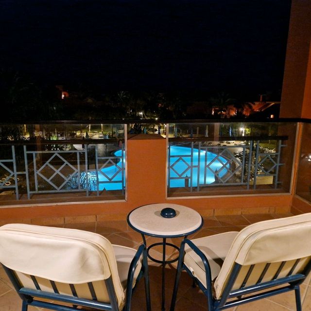 View from the balcony