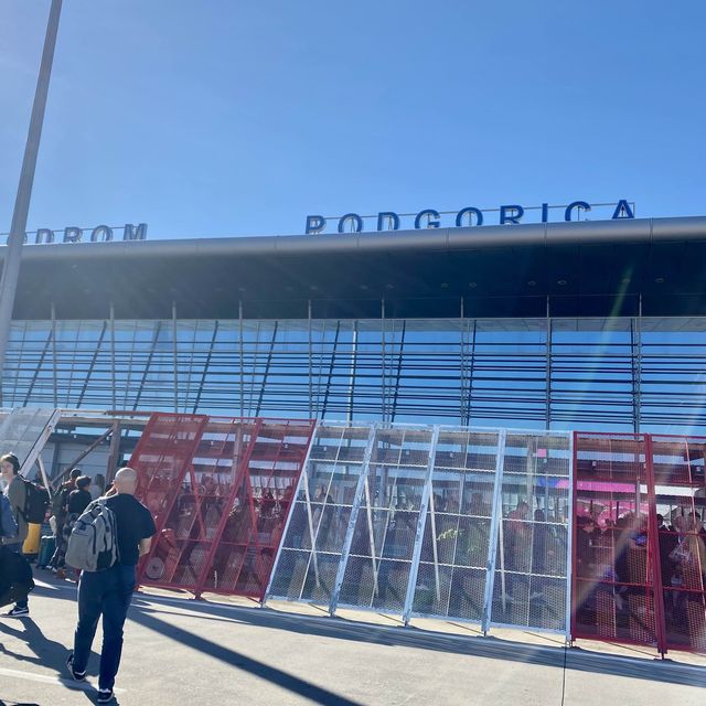 Podgorica airport 