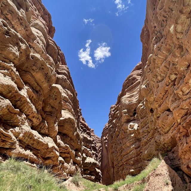 Breathtaking view at Zhangye’s Grand Canyon