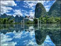 Espectacular Mirror terrace in Yangshuo 🤩