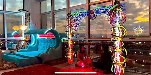 Image showcasing Wine Tasting at a Penthouse Augmented Reality Gallery Experience ...