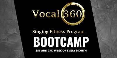 VOCAL 360 - 2 DAY BOOTCAMP (SINGING FITNESS PROGRAM) | 14227 W Magnolia Blvd