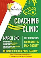 Carlow GAA Football Coaching Clinic | Netwatch Cullen Park