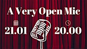 A Very Open Mic - English StandUp Comedy Show (#14) | Café van Ouds Nijmegen