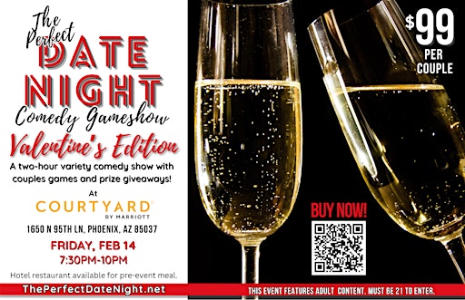The Perfect Date Night Comedy Game Show - Valentine's Edition! | Courtyard Phoenix West/Avondale