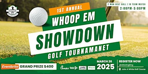 Golf Tournament | Whoop Em Showdown | John A. White Golf Course