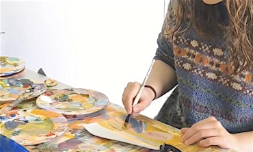 Painting with Feeling: Empathetic Wandering Mother’s Day Session | City Flowers Garden Studio