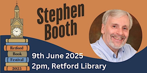 Stephen Booth, Bestselling Crime Novelist | Retford Library