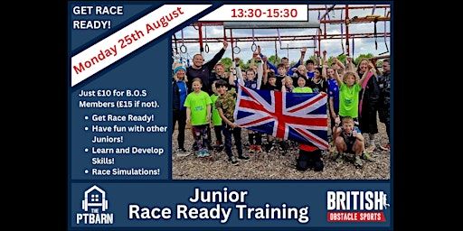 Junior Race Ready Training Session | The P.T Barn