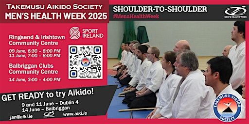 Men's Health Week 2025: Come and Try Aikido in Fingal | Balbriggan Clubs Community Centre