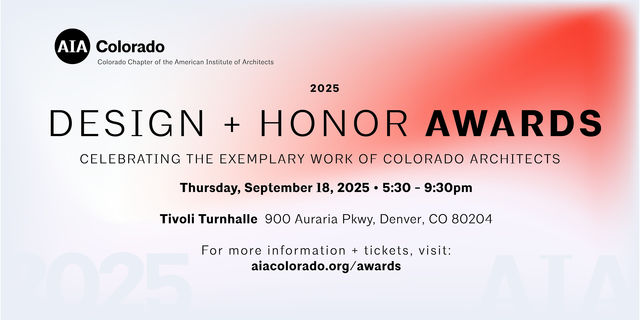 2025 Design + Honor Awards Celebration Event | Tivoli Turnhalle