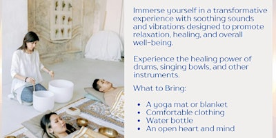 Sound Immersion Experience | The Yoga Loft YGK