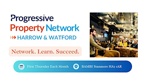 PPN Harrow & Watford, Property Networking Event. | BAMBI STANMORE | Indian Kitchen & Sports Bar