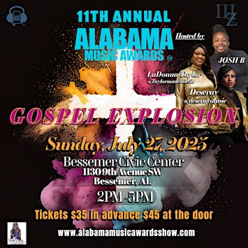 11th Annual AMAs  Gospel Explosion | Bessemer Civic Center