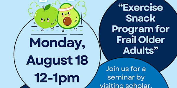 Research Seminar with Visiting Scholar Dr. Minkyung Park, PhD, RN | University of Victoria