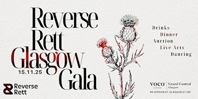 Reverse Rett Glasgow Gala | voco Grand Central Glasgow, an IHG Hotel