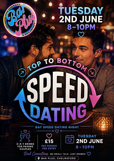 Gay Speed Dating | BAR PLUS