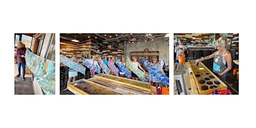 Create a Silk Scarf, SIP & CREATE Workshop- Kelowna | Three Lakes Brewing Ltd