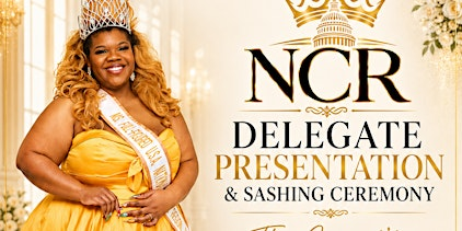 2026 Ms. Full-Figured NCR Delegate Presentation and Sash Ceremony | Joy Joy Land Event Hall