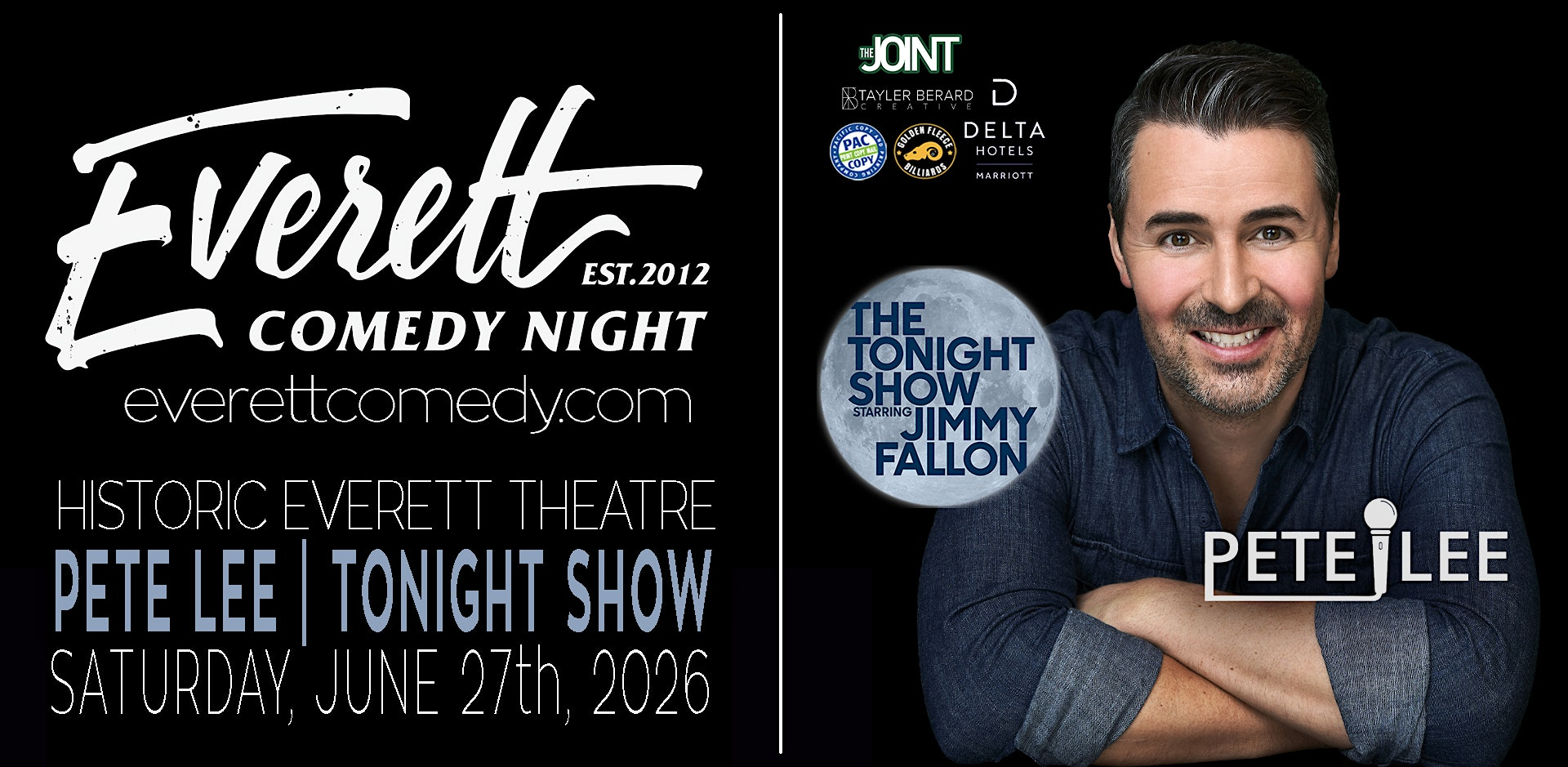 Pete Lee in Everett! Premier Stand-Up Comedy! | Historic Everett Theatre