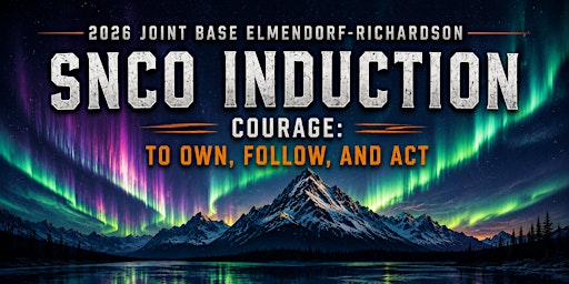 2026 Joint Base Elmendorf-Richardson SNCO Induction | 49000 Army Guard Rd