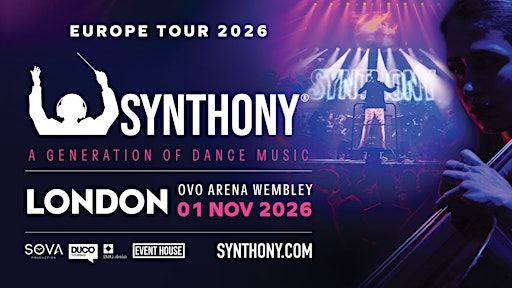 SYNTHONY | LONDON | 01 NOVEMBER 2026 | OVO Arena Wembley