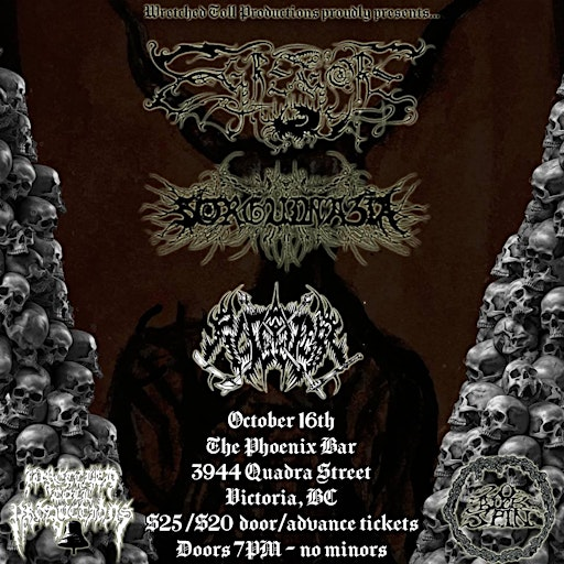 EGREGORE (VAN) / SORGUINAZIA (EDM) W/ PILLAGERY AT THE PHOENIX | Phoenix Bar and Grill