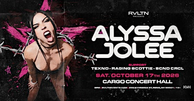 Alyssa Jolee at Cargo Concert Hall | Cargo : Whitney Peak Hotel