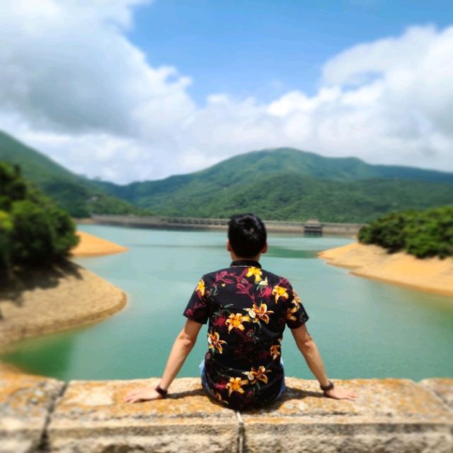 識打卡一定去行山 大潭水塘