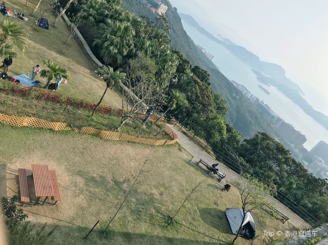 🤩高踞臨下俯瞰南丫島及藍巴勒海峽🌇🌆